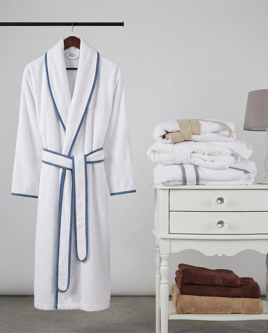 Mayer Knitted Velour Bathrobe