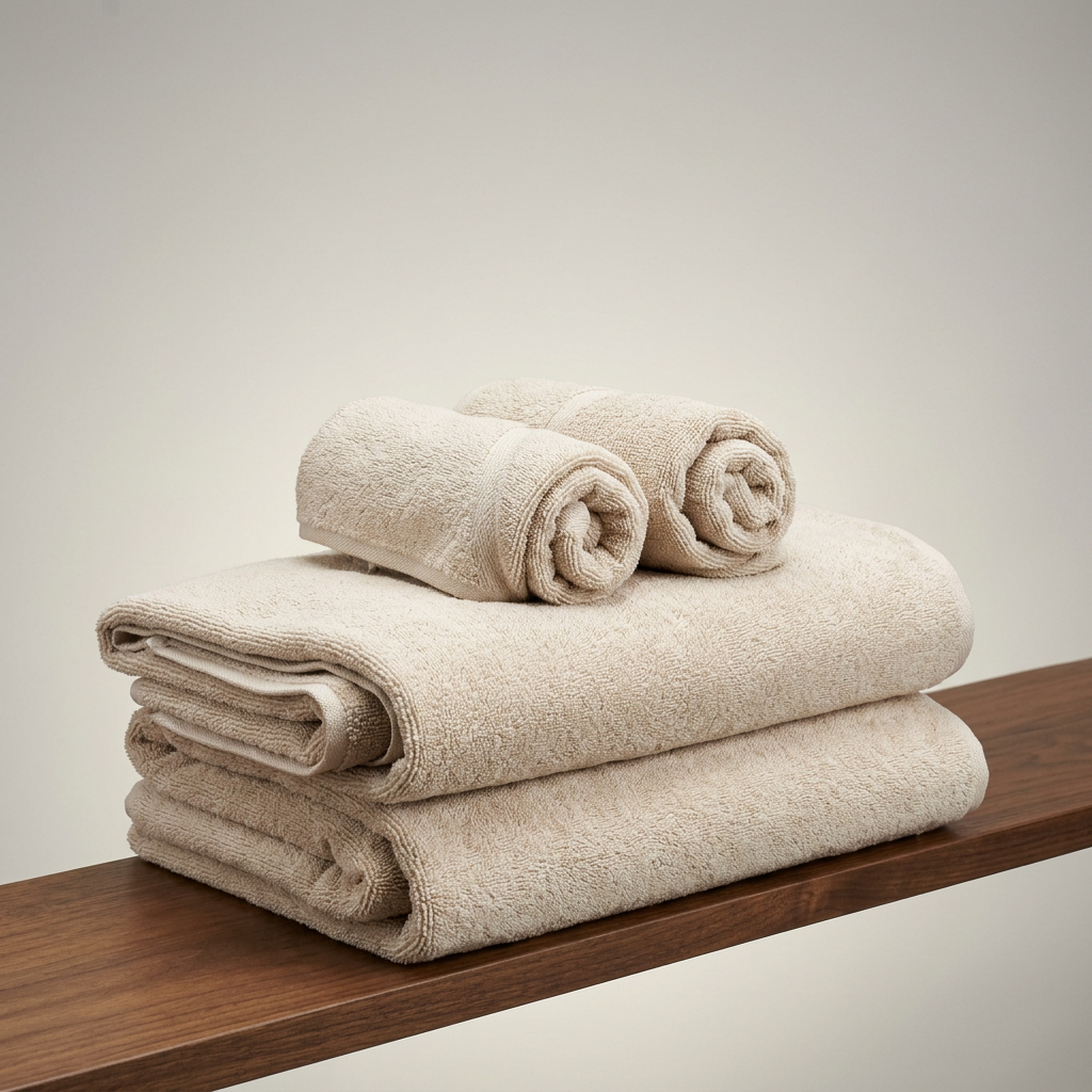 Plain Hotel Towels