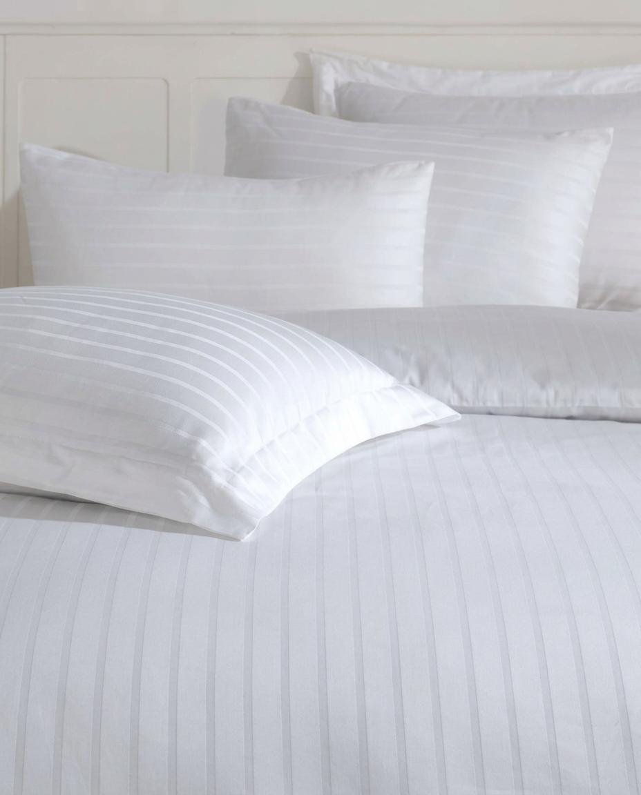 Striped Sateen Bed Linen 24/6 mm