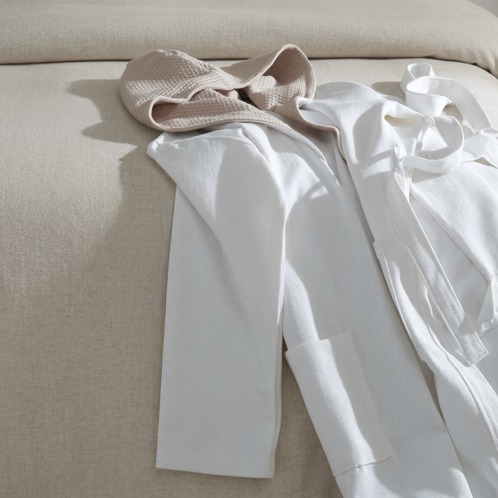 Waffle / Pique Bathrobe Collection